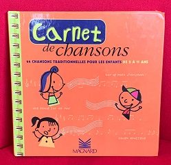 Carnet de chansons - Click to enlarge picture.