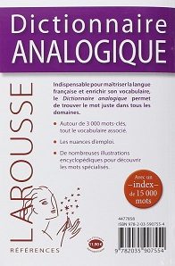 Dictionnaire analogique - Click to enlarge picture.